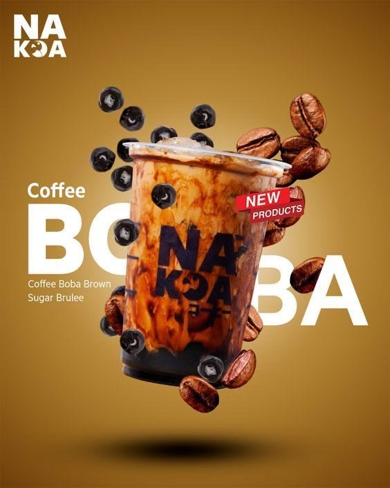 bubble coffee image by best freelance digital marketer in wayanad